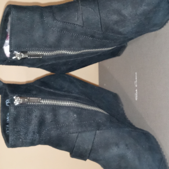 Rick Owens Men's Wedge Boots - Picture 10 of 12